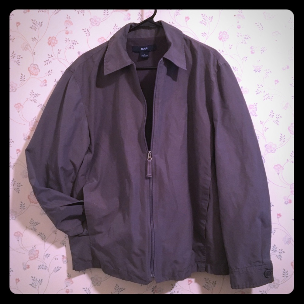 GAP windbreaker jacket gray M golfing jacket EUC